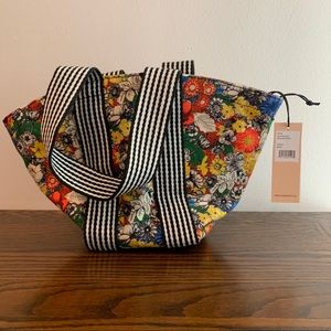 Rebecca Minkoff Floral Mini Fan Tote HU19EFNTD7
